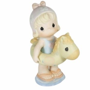 PRECIOUS MOMENTS "YOU'RE A LIFE SAVER TO ME" FIGURINE 204854 - 1996 NWT